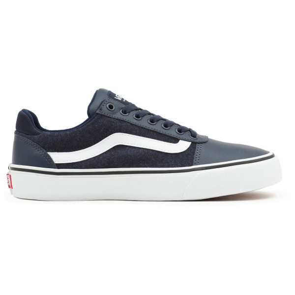 Calzado de hombre Vans Mn Ward Deluxe azul/blanco (Winter Felt) Drs Bls/Wht