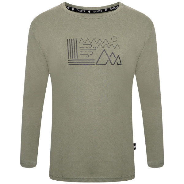 Camiseta para niños Dare 2b Go Beyond L/S Tee verde oscuro Agave Green