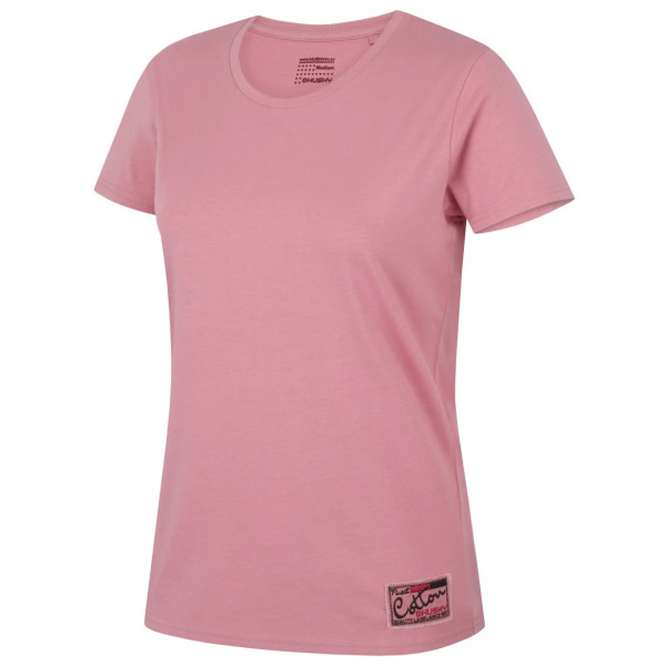 Camiseta de mujer Husky Tee Base L rosa Pink