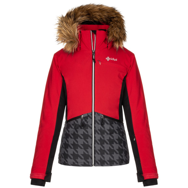 Chaqueta de mujer Kilpi Tessa-W rojo RED