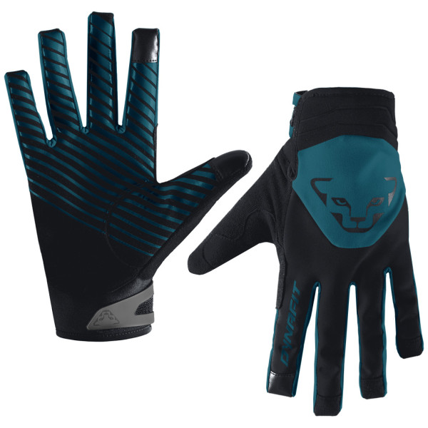 Guantes Dynafit Radical 2 Softshell Gloves negro/azul storm blue/0910