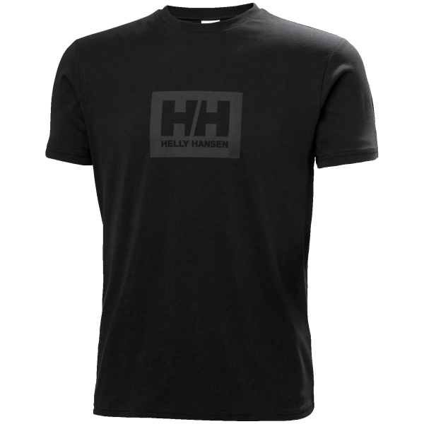 Camiseta de hombre Helly Hansen Hh Box T 2.0 negro Black