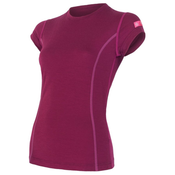 Camiseta de mujer Sensor Merino Wool Active kr.r.