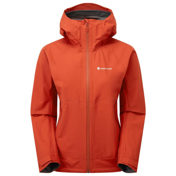 Chaqueta de mujer Montane Fem Spirit Lite Jacket rojo Saffron Red