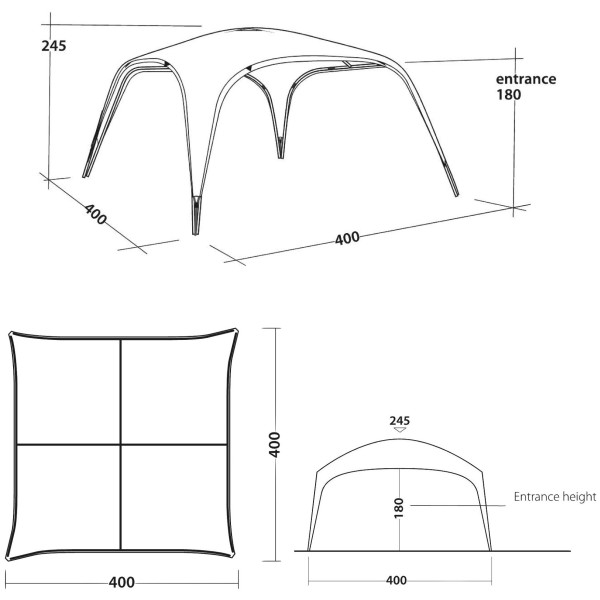 Carpa de fiesta Outwell Event Lounge XL