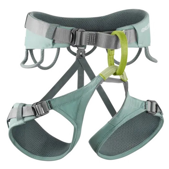 Arnés de escalada para mujer Edelrid Jayne IV azul/gris 038 dolphin