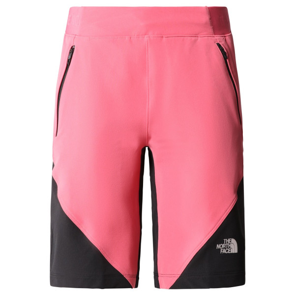 Pantalones cortos de mujer The North Face Stolemberg Alpine Slim Straight Short rosa/negro COSMO PINK/TNF BLACK