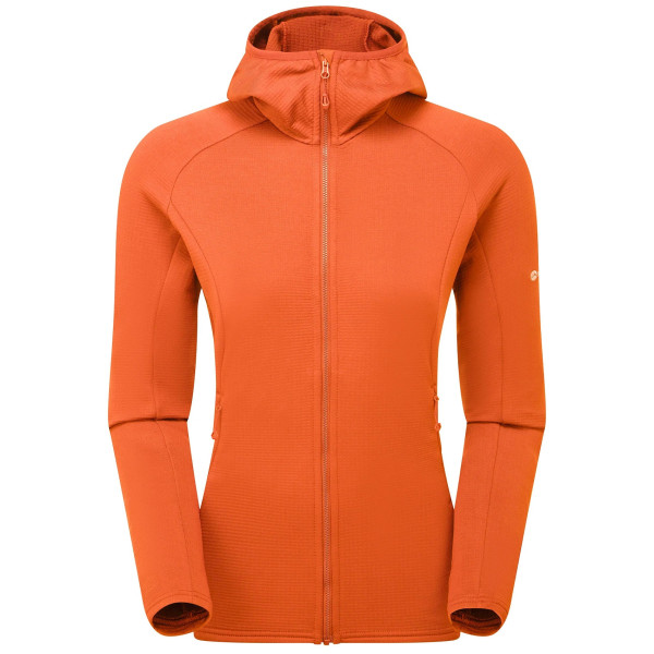 Sudadera funcional de mujer Montane Protium Hoodie naranja TIGERLILY