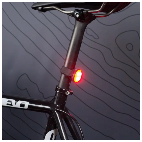 Luz Silva Smini Black Rear Light