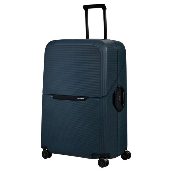 Maleta con ruedas Samsonite Magnum Eco 81 azul oscuro Midnight Blue