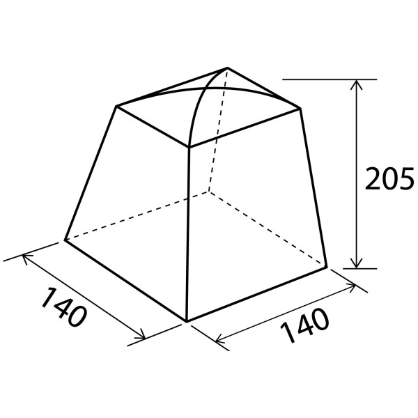 Carpa utilitaria Brunner Cabina II