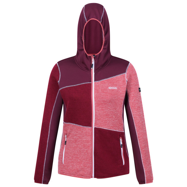 Sudadera de mujer Regatta Walbury VI rojo Mineral Red/Rumba Red