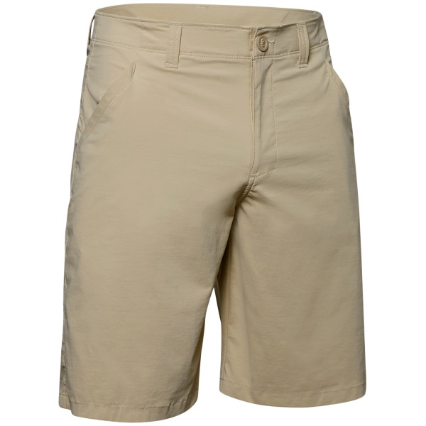 Pantalones cortos de hombre Under Armour Fish Hunter Short marrón City Khaki / / Summit White