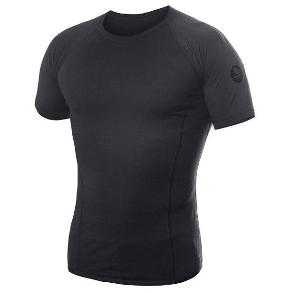 Camiseta funcional de hombre Sensor Merino Air kr. rukáv negro Black