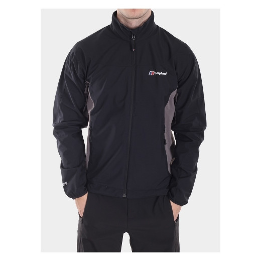 Chaqueta de hombre Berghaus Faroe SS M negro/gris