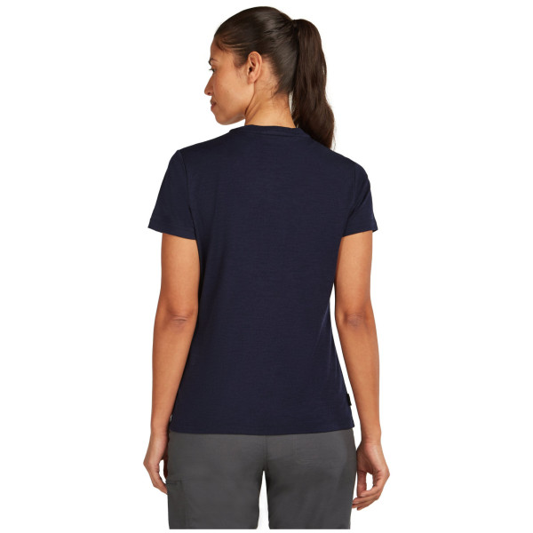 Camiseta de mujer Icebreaker W Merino 150 Tech Lite SS Tee Lancewood