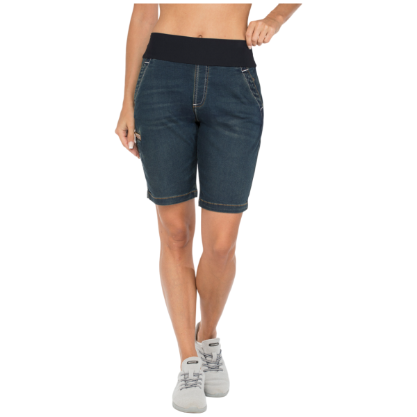 Pantalones cortos de mujer Chillaz Sandra 3.0 azul oscuro Denim Dark Blue