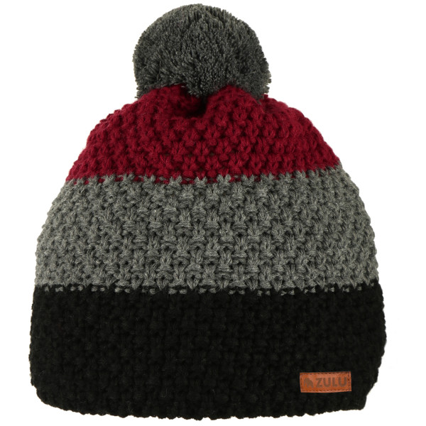 Gorro de hombre Zulu Erwen gris/violeta Grey/Wine