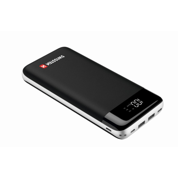 Batería externa Swissten BLACK CORE 30.000 mAh