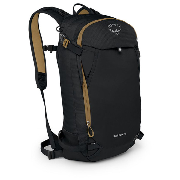 Mochila para esquí de travesía Osprey Soelden 22 negro black