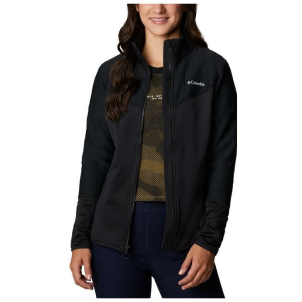 Sudadera de mujer Columbia Roffe Ridge II Full Zip negro Black