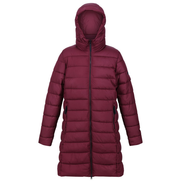 Abrigo de invierno para mujer Regatta Andia rojo Burgundy