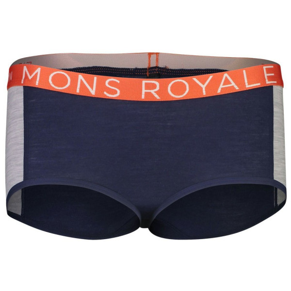 Bragas Mons Royale Sylvia Boyleg Panel Folo (2020) azul/naranja Navy/OrangeSmash