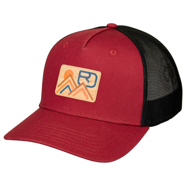 Gorra Ortovox Corky Trucker Cap rojo winetasting