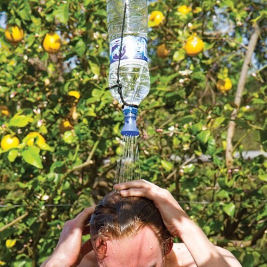 Cabezal de ducha LifeVenture Travel Bottle Shower