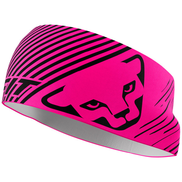 Banda para cabeza Dynafit Graphic Performance Headband rosa/negro pink glo/0910 STRIPED