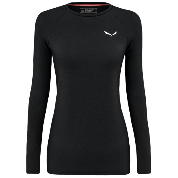 Camiseta de mujer Salewa Cristallo Warm Amr W L/S Tee.