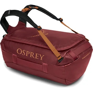 Bolsa de viaje Osprey Transporter 40 rojo red mountain