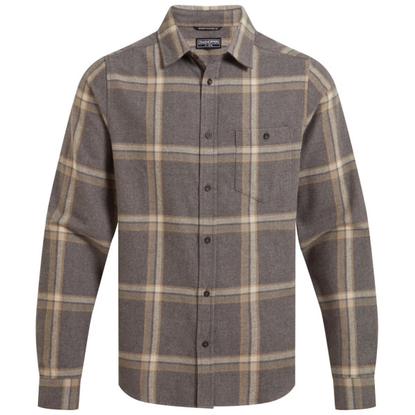 Camisa de hombre Craghoppers Gagelsshirt gris claro SoftGreyMlCh