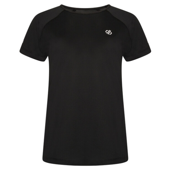 Camiseta de mujer Dare 2b Corral Tee negro Black/Black