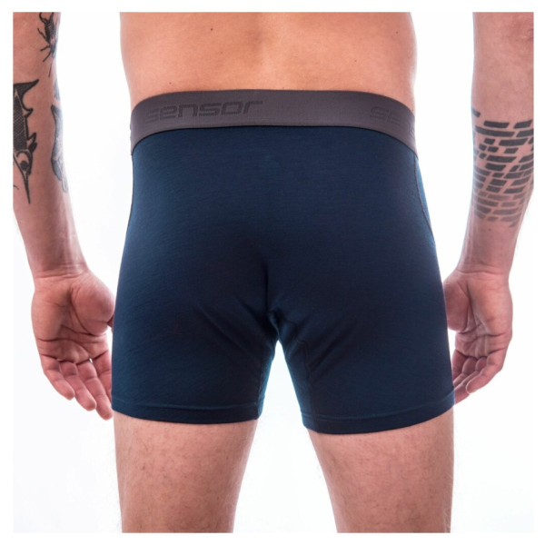 Calzoncillos de hombre Sensor Merino Active Deep Blue