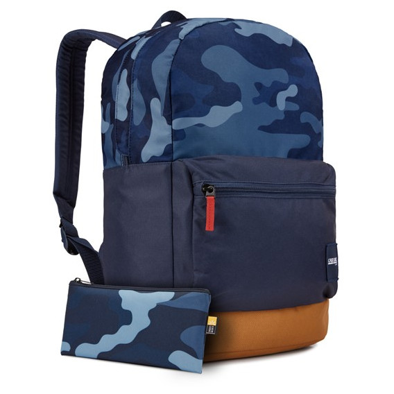 Mochila urbana Case Logic Commence 24L azul blue camo/cumin