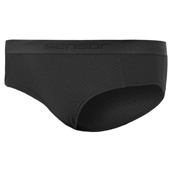 Bragas de mujer Sensor Merino DF negro Black