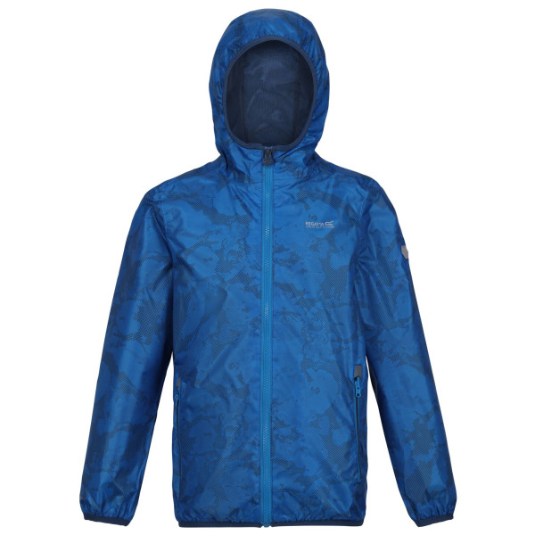 Chaqueta para niños Regatta Printed Lever (2023) azul oscuro Indigo Blue