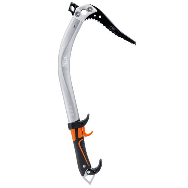 Piolet Petzl Quark Hammer Ice Tool plata