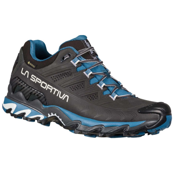 Calzado de mujer La Sportiva Ultra Raptor II Leather Woman GTX gris Carbon/Atlantic