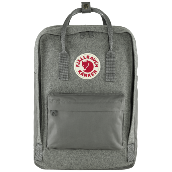 Mochila Fjällräven Kånken Re-Wool Laptop 15" gris GraniteGray