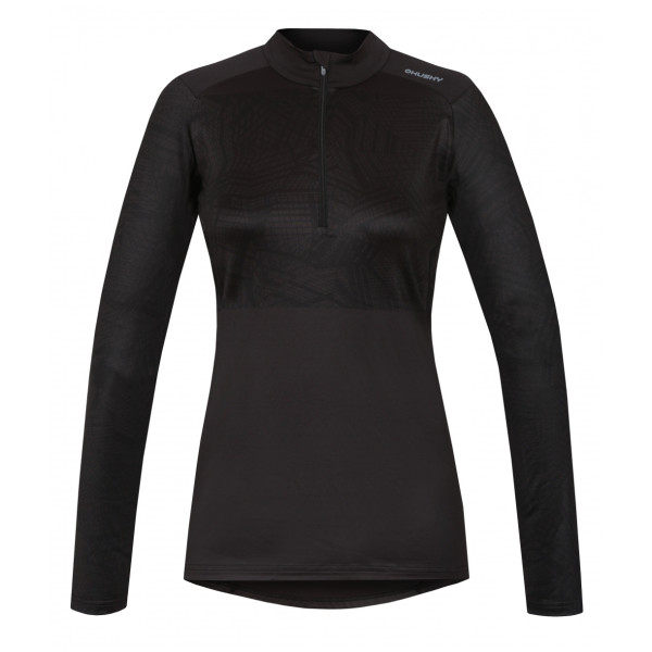 Camiseta funcional de mujer Husky Active Winter Triko Dl Zip - L