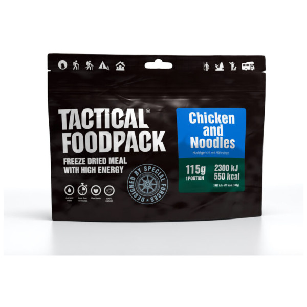 Comida deshidratada Tactical Foodpack Chicken and Noodles