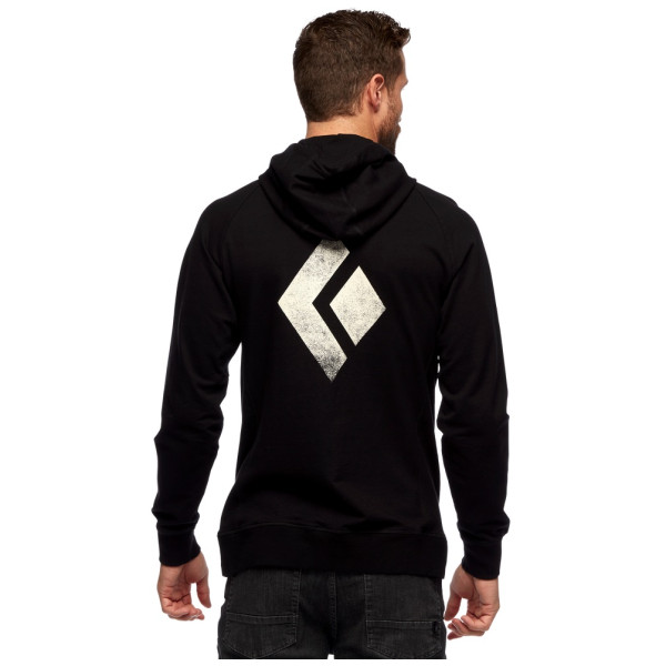 Sudadera de hombre Black Diamond Chalked Up FZ Hoody