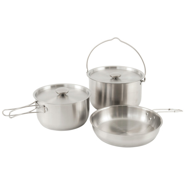 Vajilla Outwell Supper Set L plata Silver