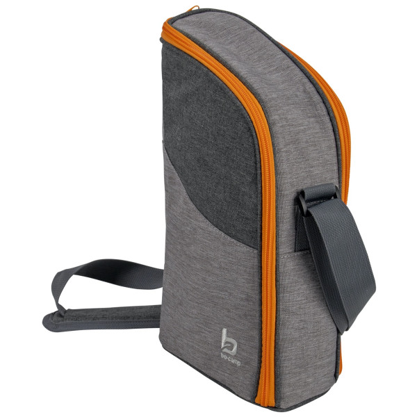 Bolsa refrigerante Bo-Camp Wine cooler bag gris/naranja