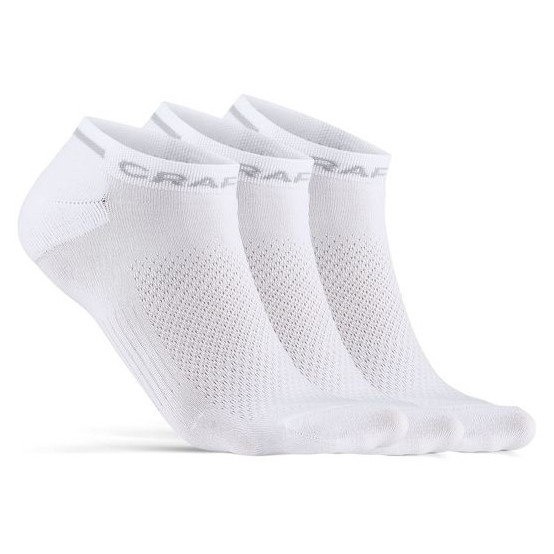 Calcetines Craft Core Dry Shaftless 3-Pack blanco White