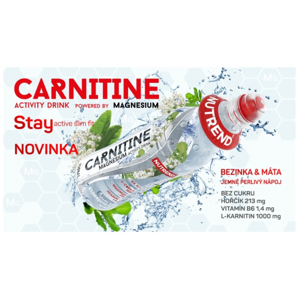 Bebida Fitness Nutrend Carnitine Magnesium Activity Drink