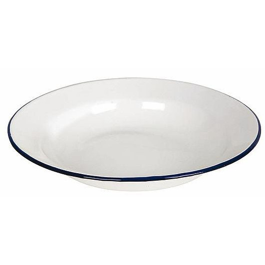 Plato Bo-Camp Plate enamel white