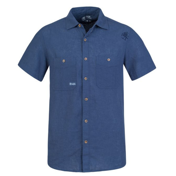 Camisa de hombre Rafiki Jam azul ensign blue